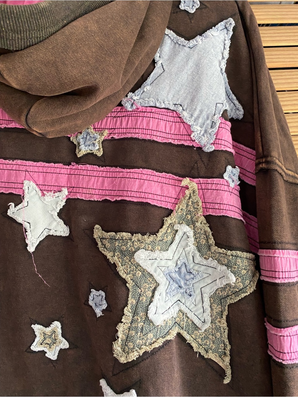 Oli & Hali Brown Hoodie - Picture 4 of 4
